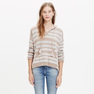 Madewell striped hoodie